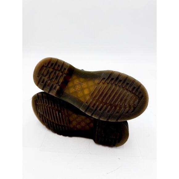 Dr. Martens size 13 Youth 1460 Crinkle Metallic Lace Up Boots - Picture 7 of 7